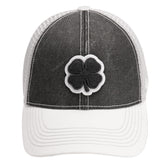 Black Clover Two Tone Vintage 21 Grey/White Hat Adjustable Snapback